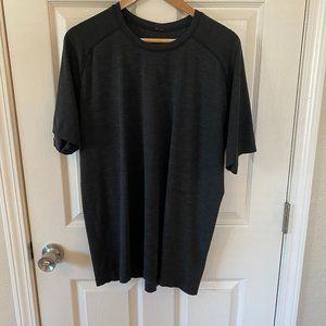Lululemon Men’s Black Short Sleeve Metal Vent Tech (X-Large)